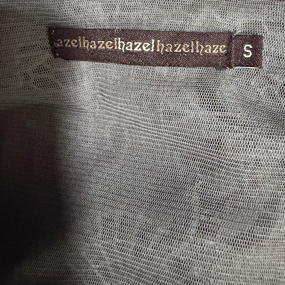 Hazel Sage Green Embroidered Crochet Lace Boho Peasant Blouse Top Size S